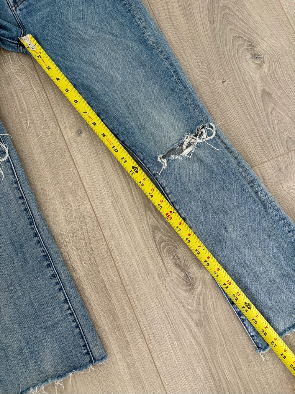 MOTHER The Hustler Ankle Fray Jeans - Picture 13 of 13